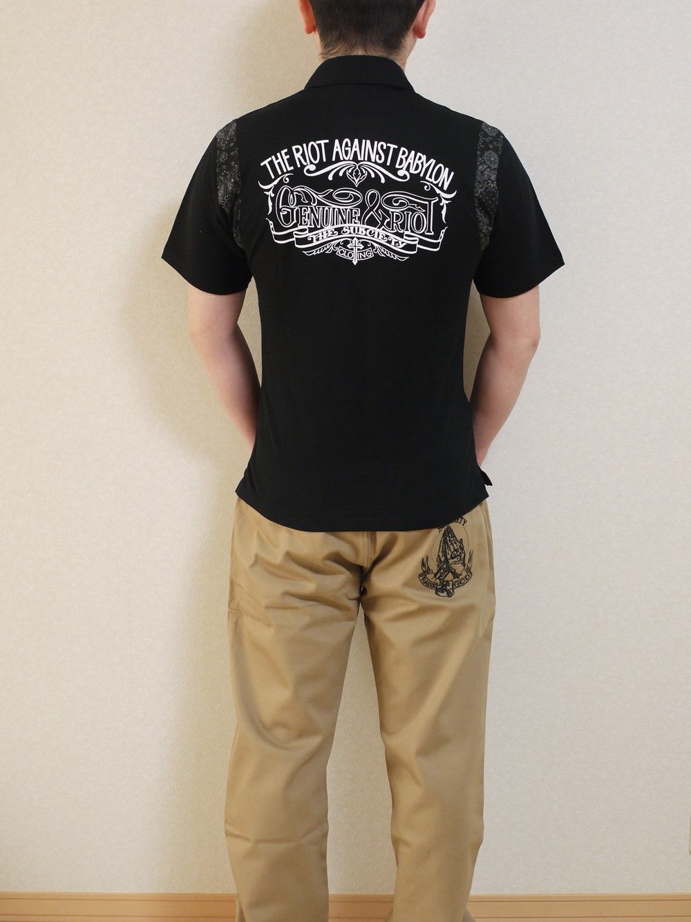 WORK POLO S/S -BABYLON-