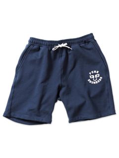 カレッジ風スウェットショーツ