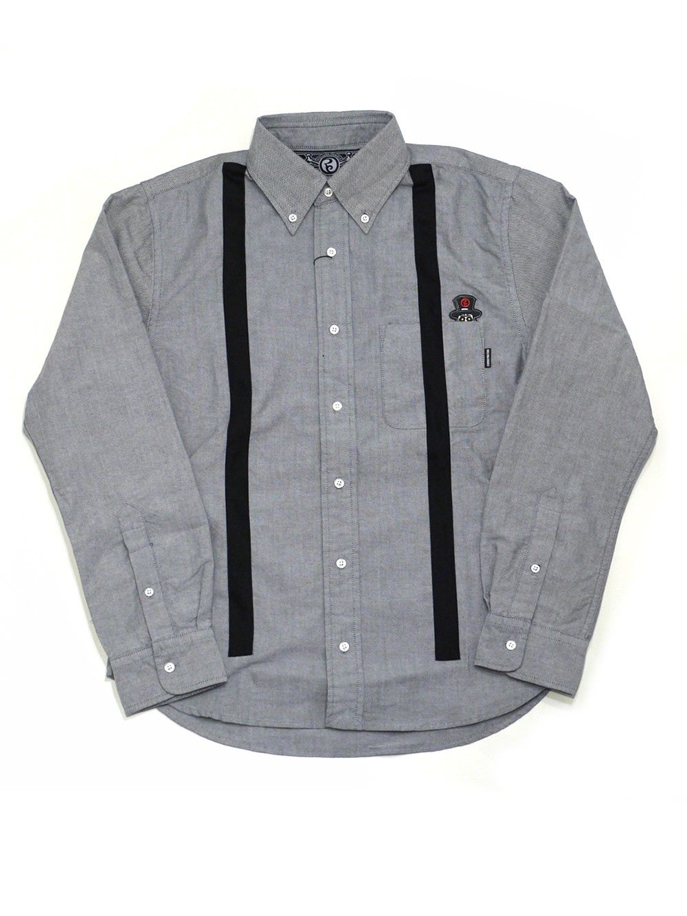 SUSPENDERS OXFORD SHIRT