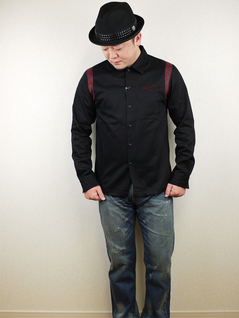 CONVERSION SHIRT L/S -The angel soare-