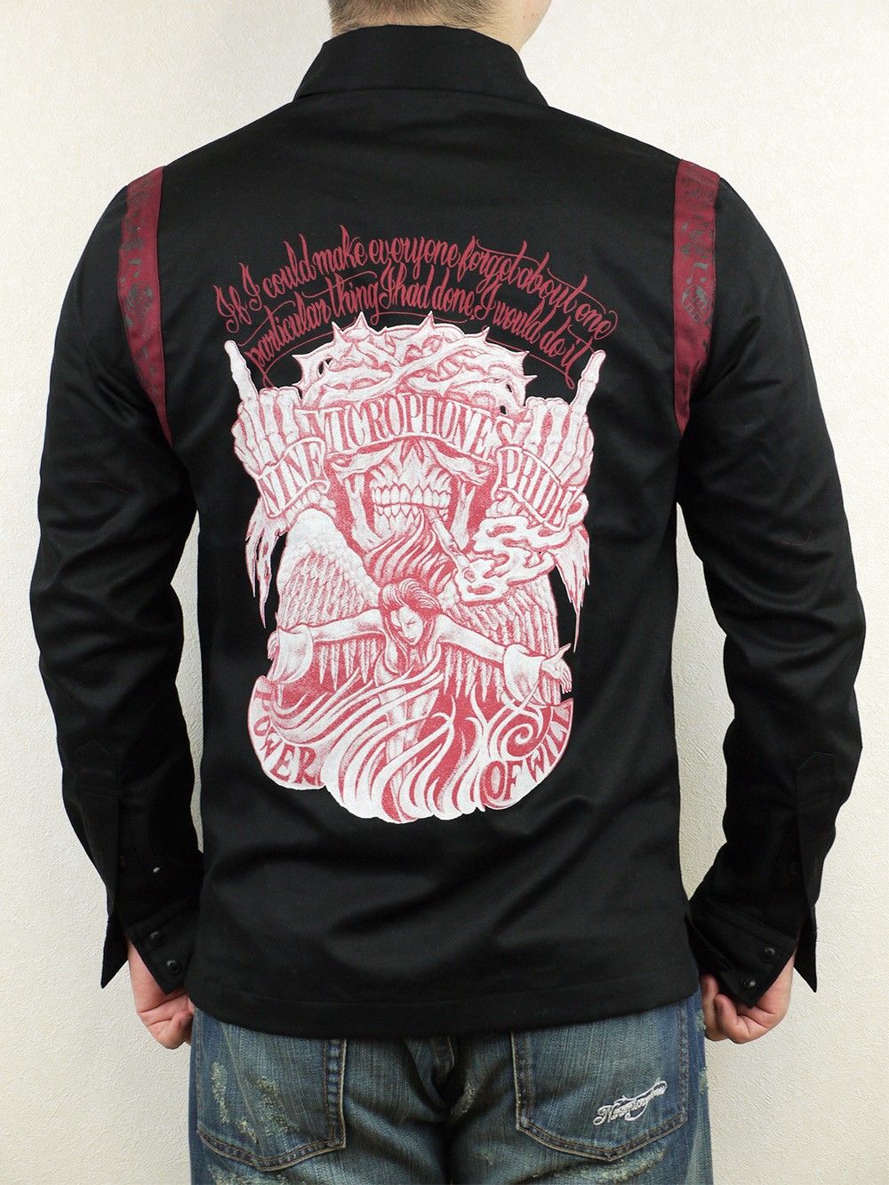 CONVERSION SHIRT L/S -The angel soare-
