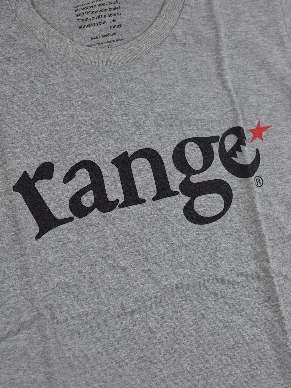 range logo s/s tee