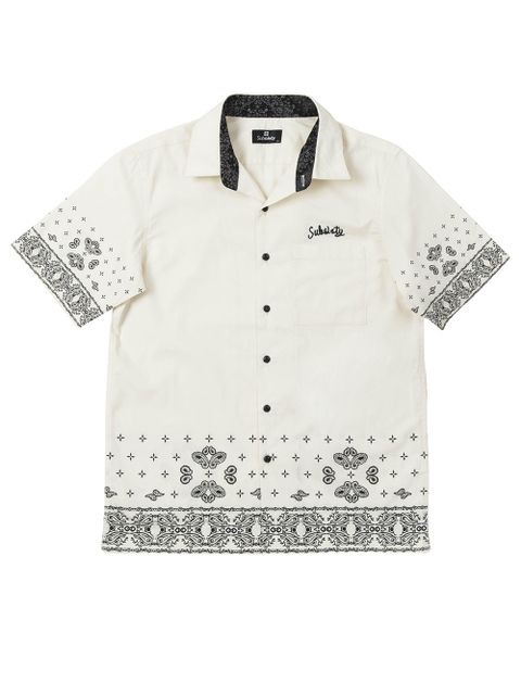 PAISLEY SHIRT S/S -Parantica sita-