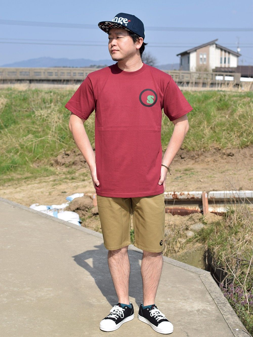 range classic twill shorts