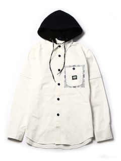 PAISLEY 2WAY HOOD SHIRTS