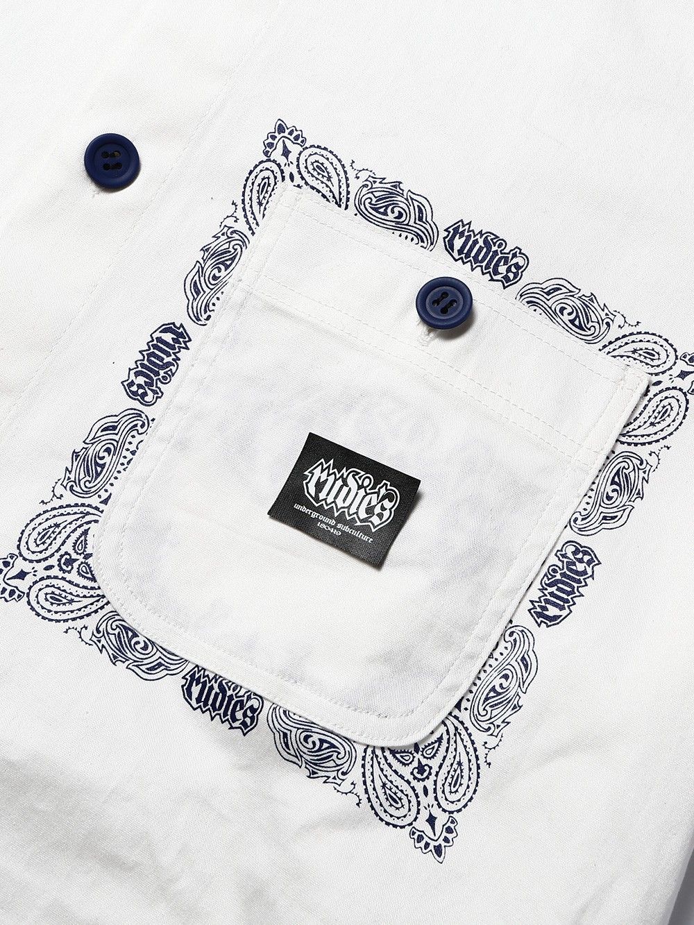 PAISLEY 2WAY HOOD SHIRTS