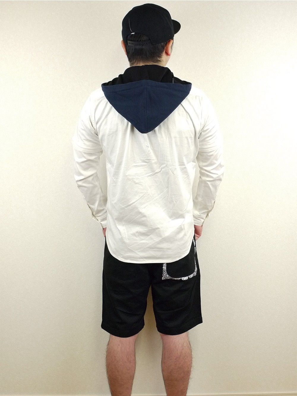 PAISLEY 2WAY HOOD SHIRTS