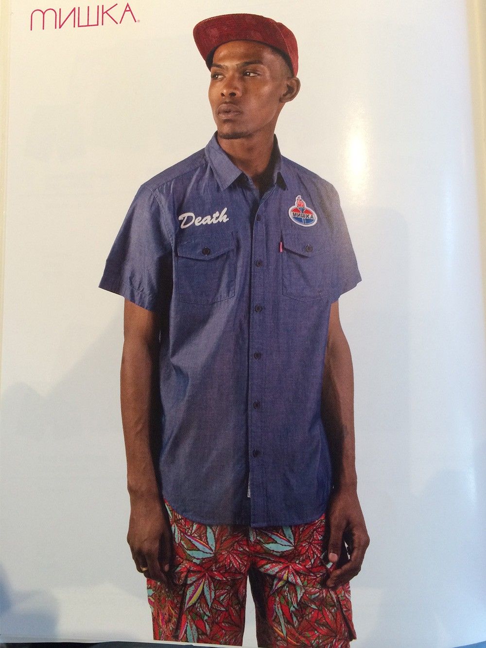 Death Attendant SS Button Up