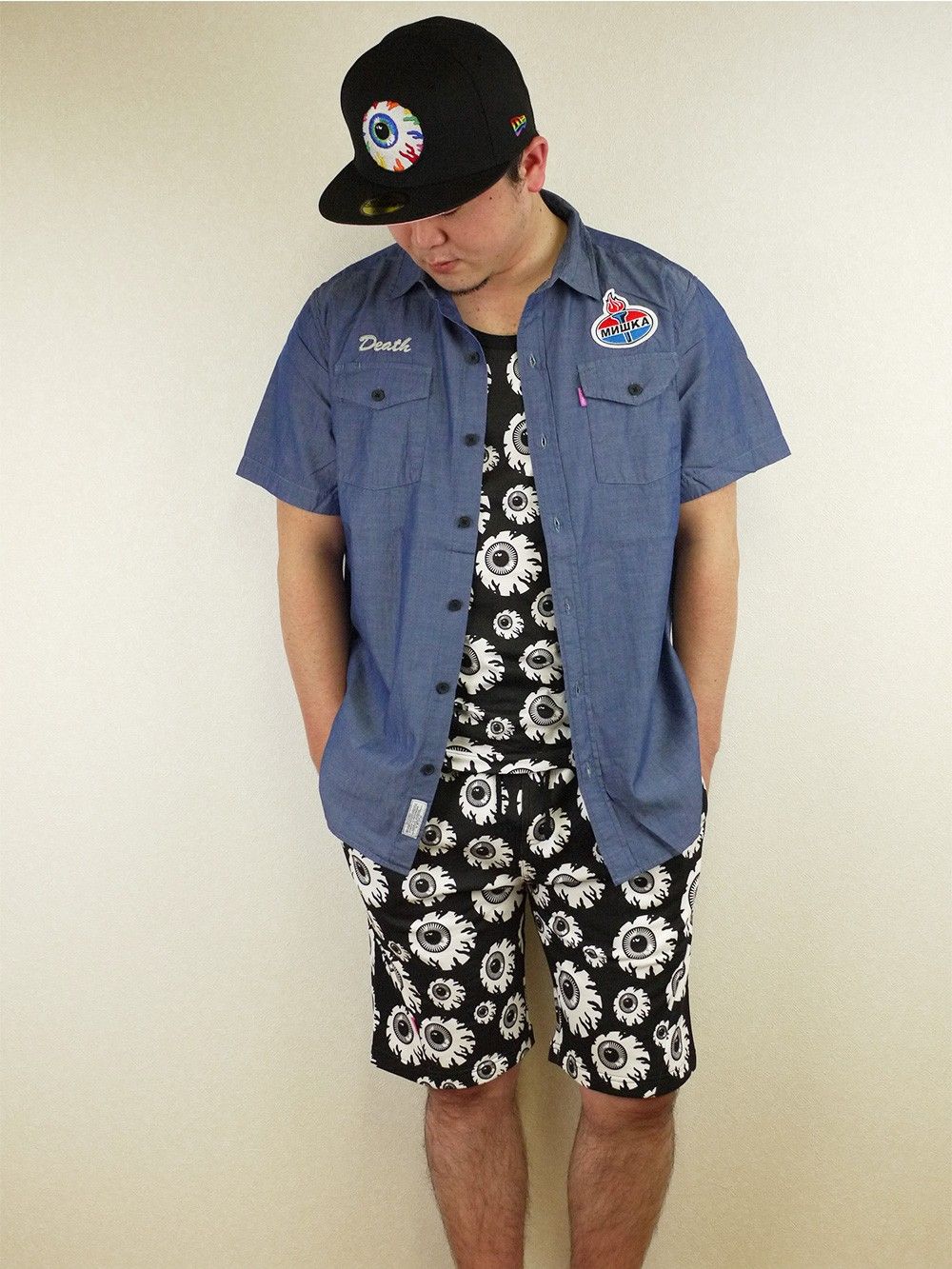 Death Attendant SS Button Up
