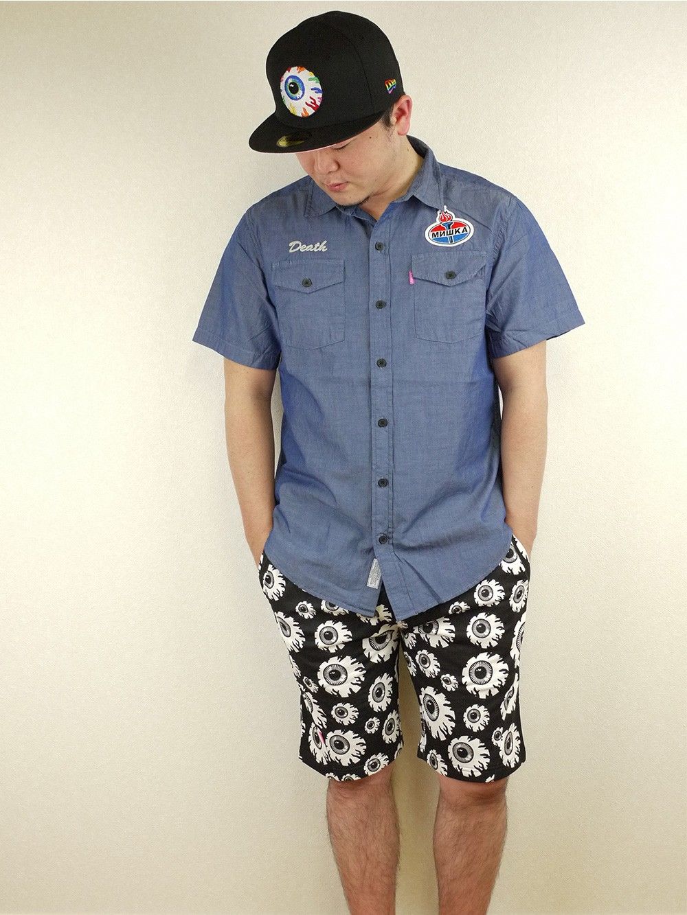 Death Attendant SS Button Up
