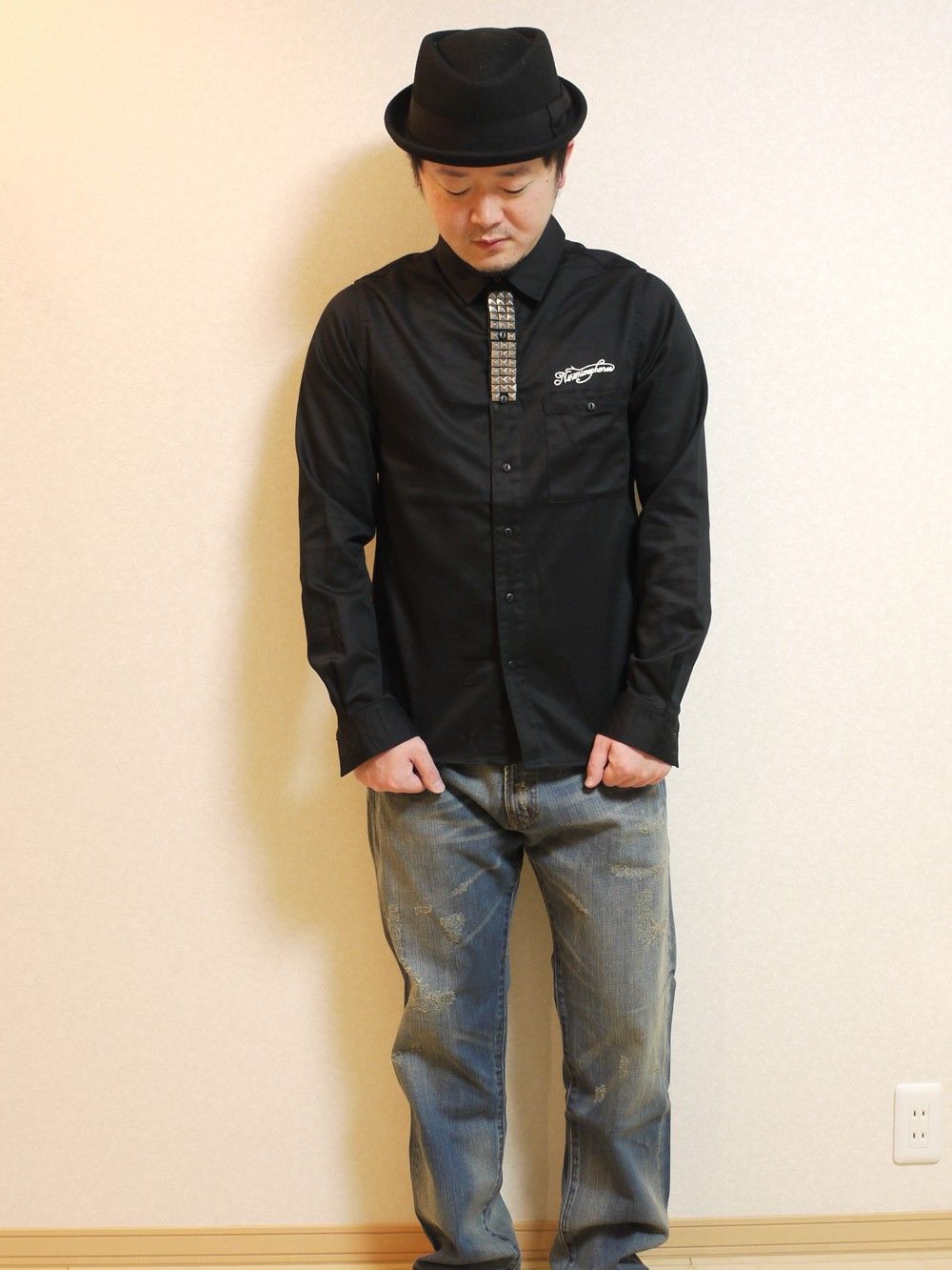 STUDS SHIRT L/S -Comrade-