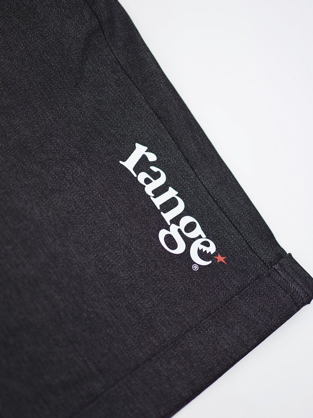 color stretch denim shorts