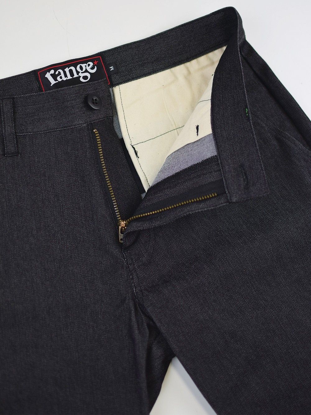 color stretch denim shorts