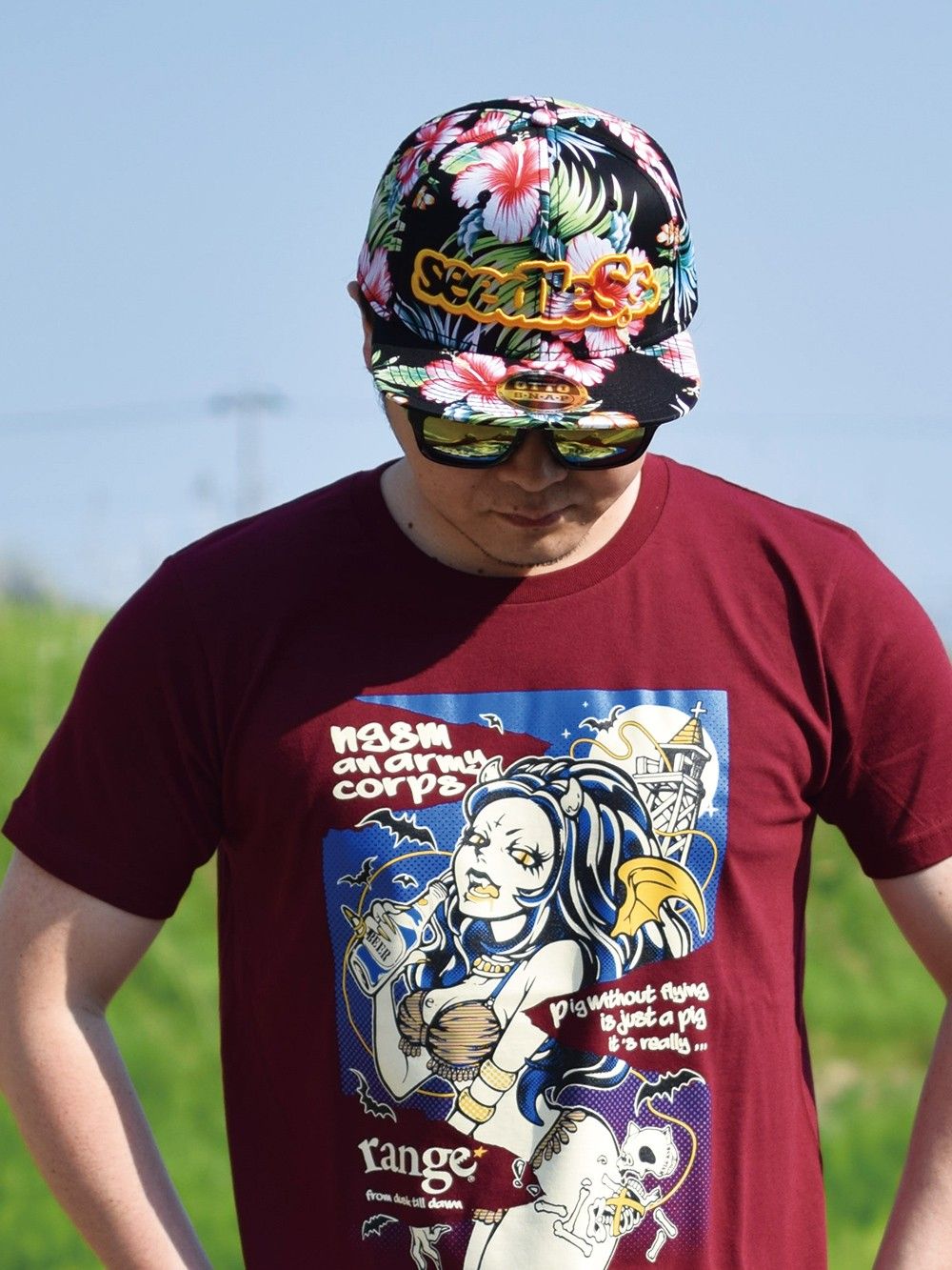 sd color combination snapback