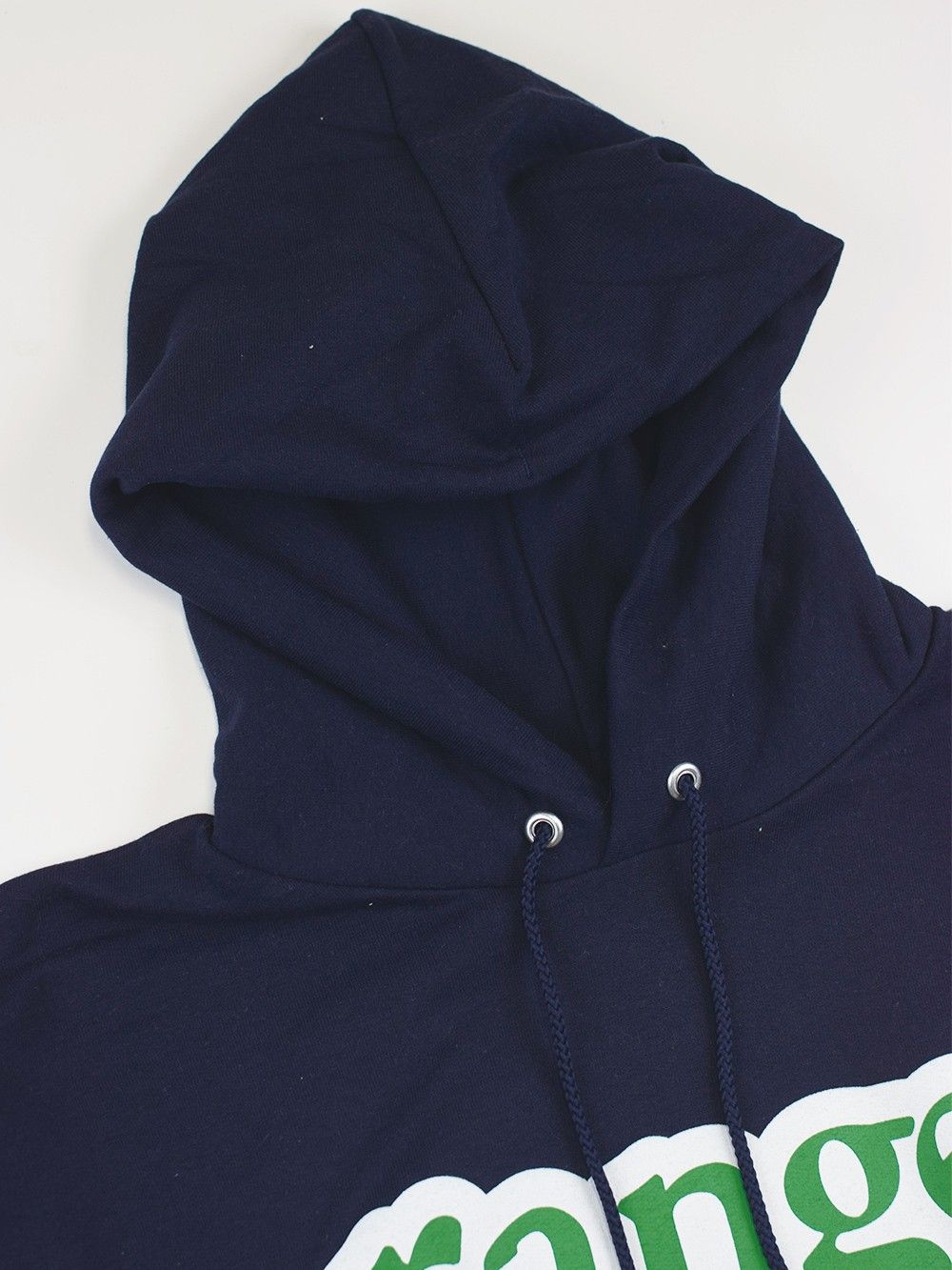 champion college logo pull over hoody