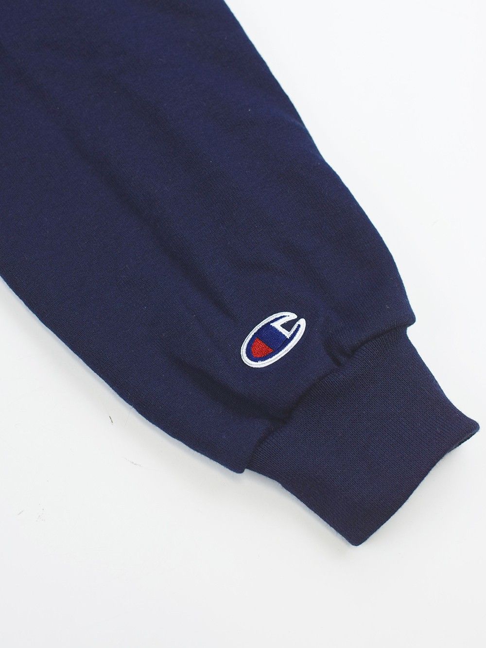 champion college logo pull over hoody