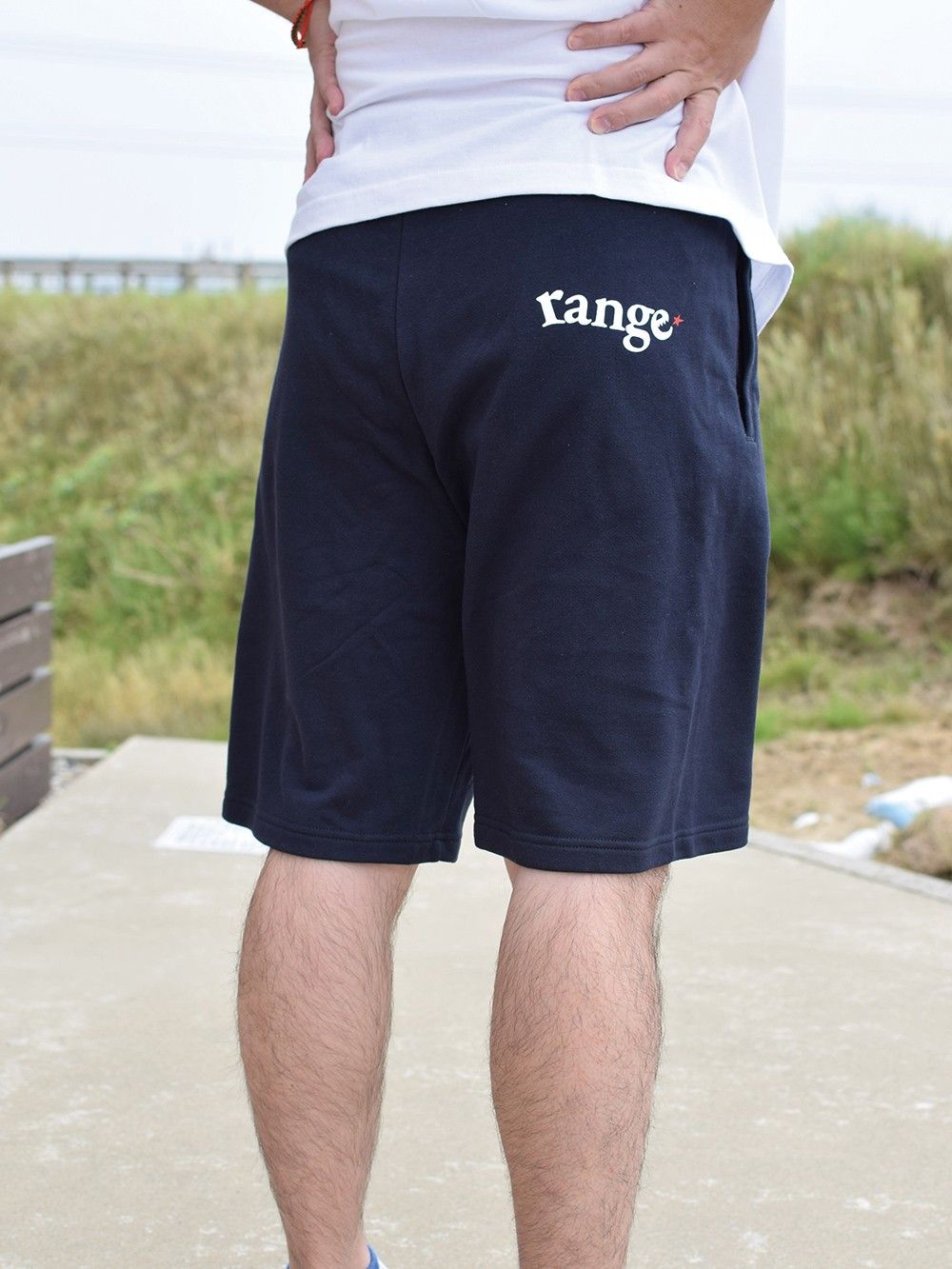 range sweat shorts ruins