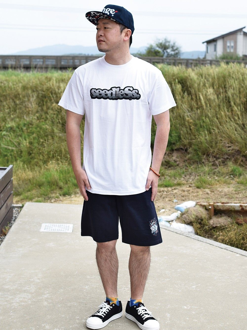 range sweat shorts ruins