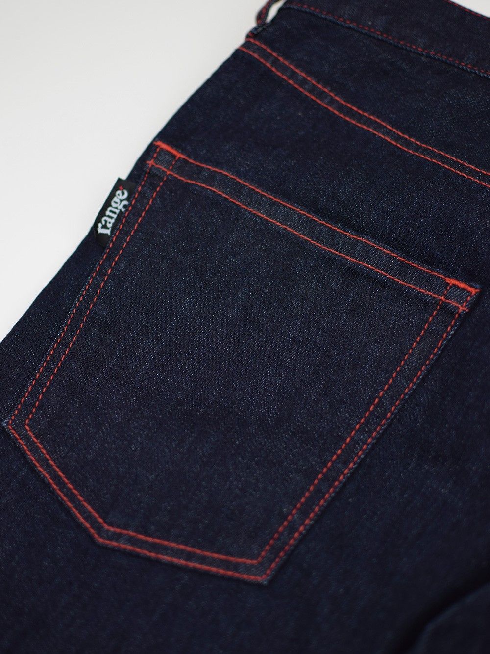 range tapered denim pant