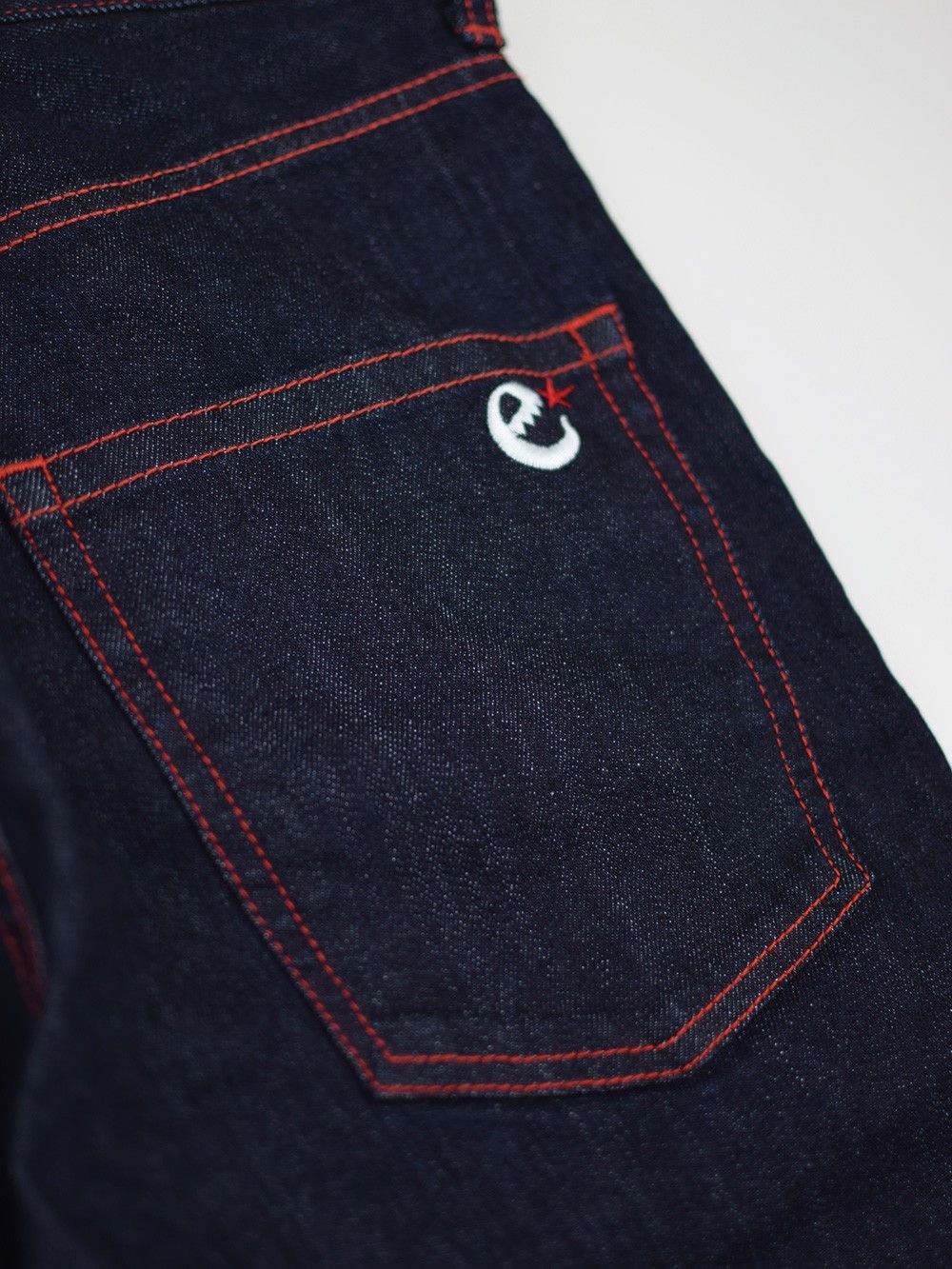 range tapered denim pant