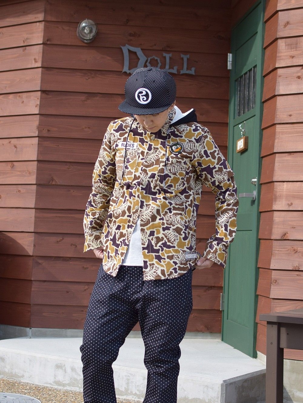 HUNTER 2WAY HOOD SHIRTS