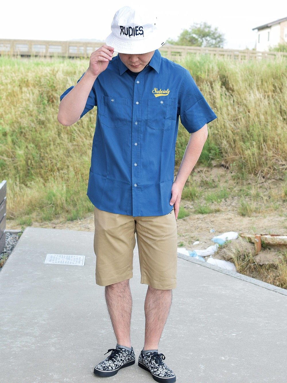 EMBROIDERY SHIRT S/S-GLORIOUS-