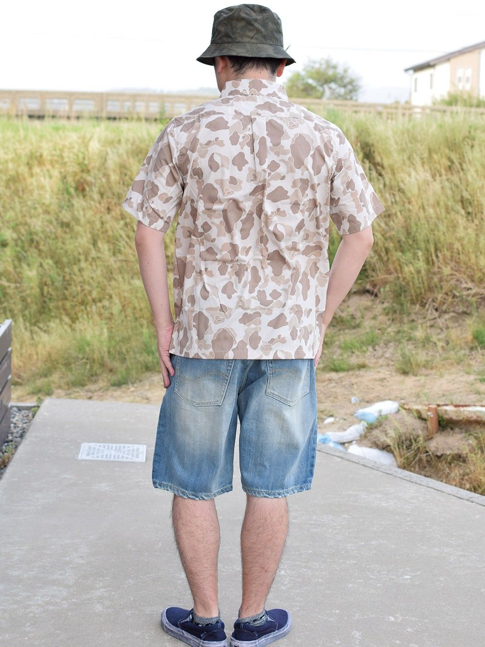 EMBLEM SHIRT S/S-CAMOUFLAGE-