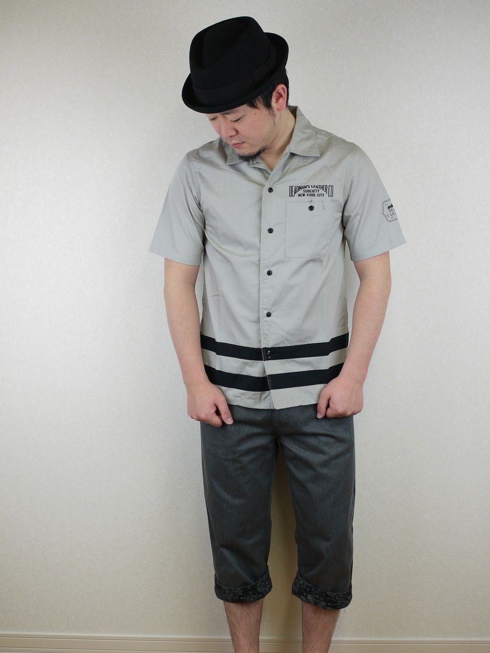 WORK SHIRT S/S -DEADMAN'S LEATHER-