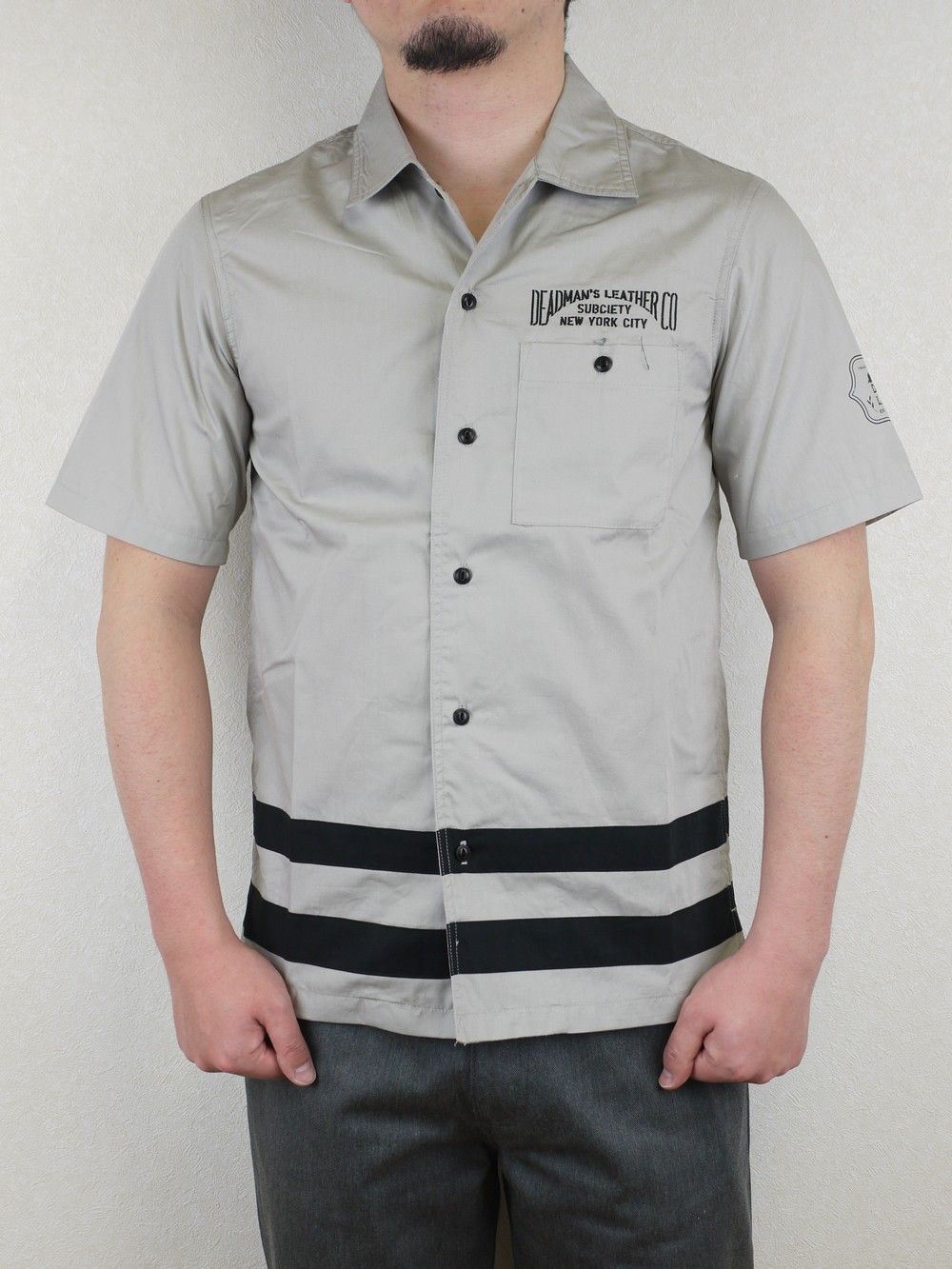 WORK SHIRT S/S -DEADMAN'S LEATHER-