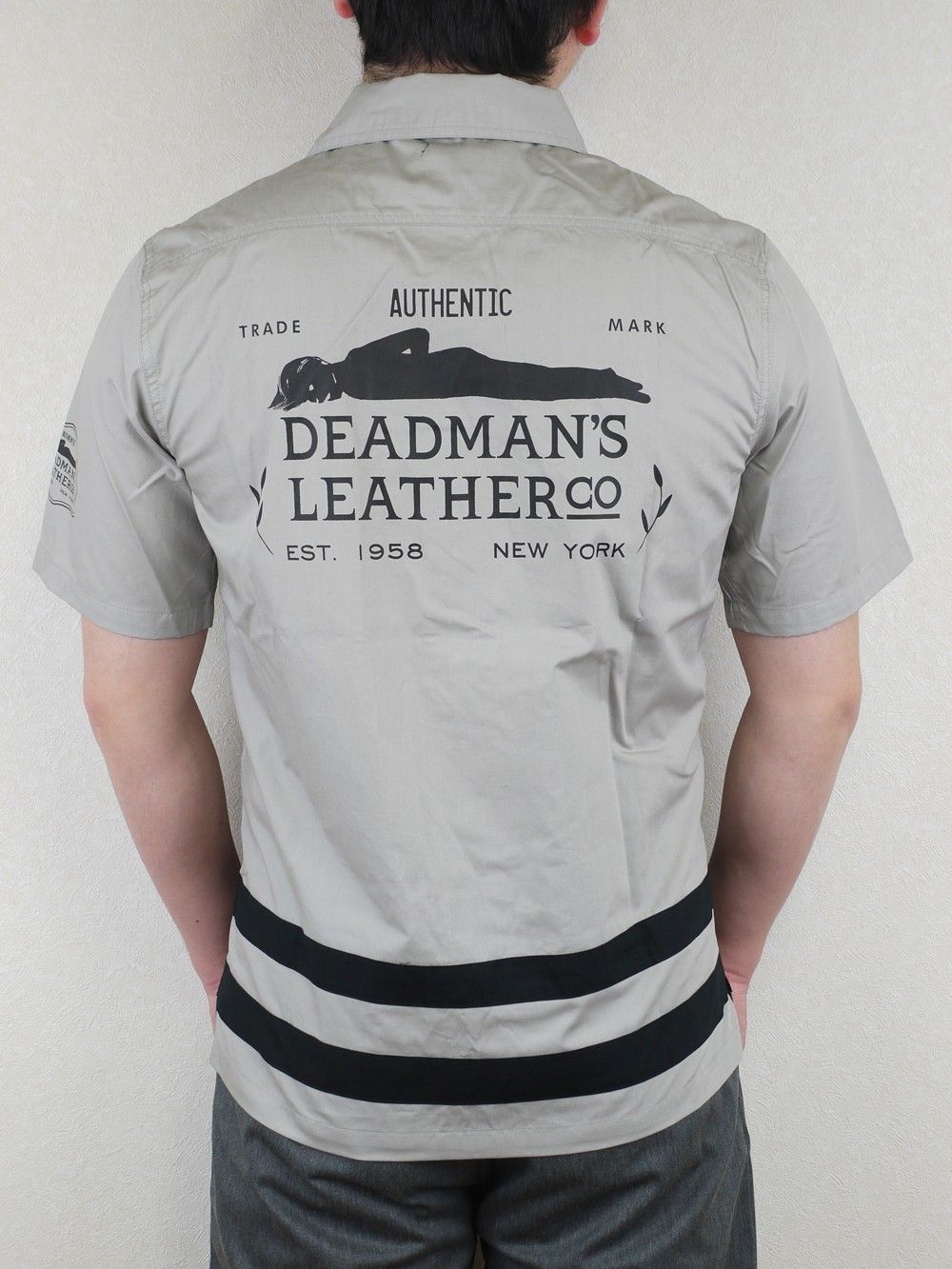 WORK SHIRT S/S -DEADMAN'S LEATHER-
