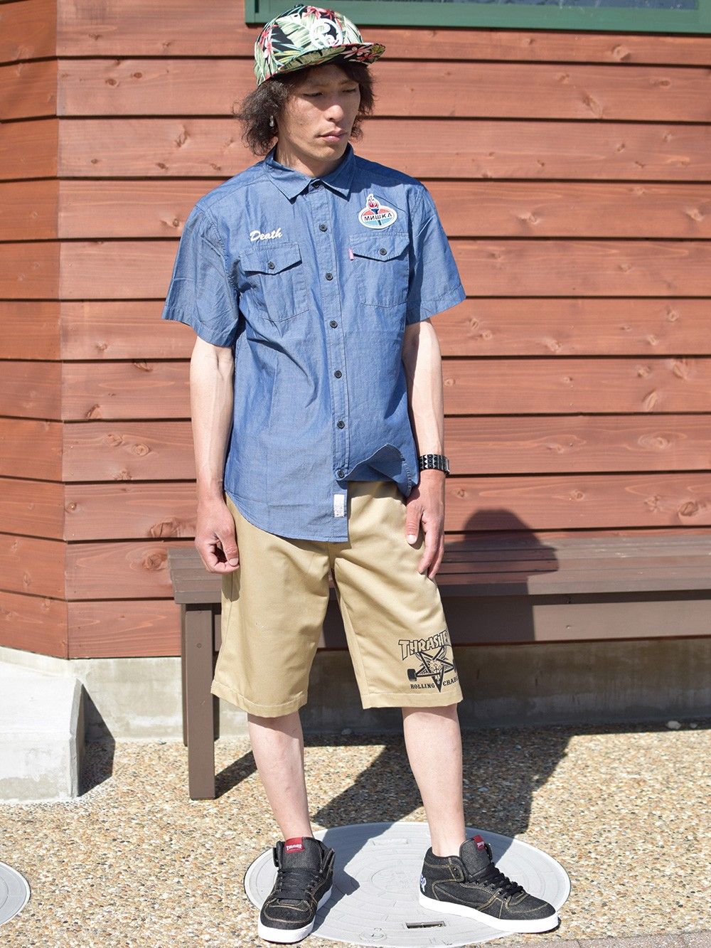Death Attendant SS Button Up