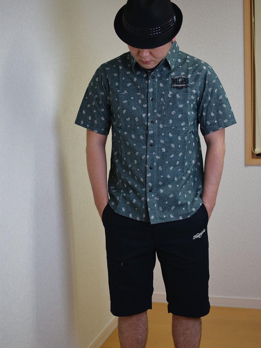 PAISLEY SHIRT  S/S  -Power of will-
