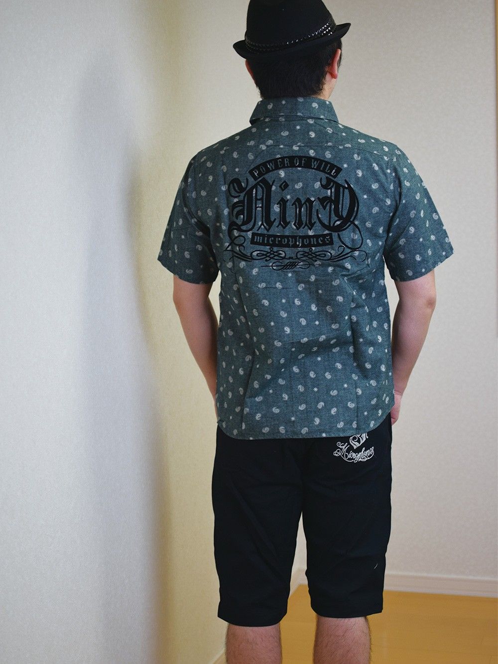 PAISLEY SHIRT  S/S  -Power of will-