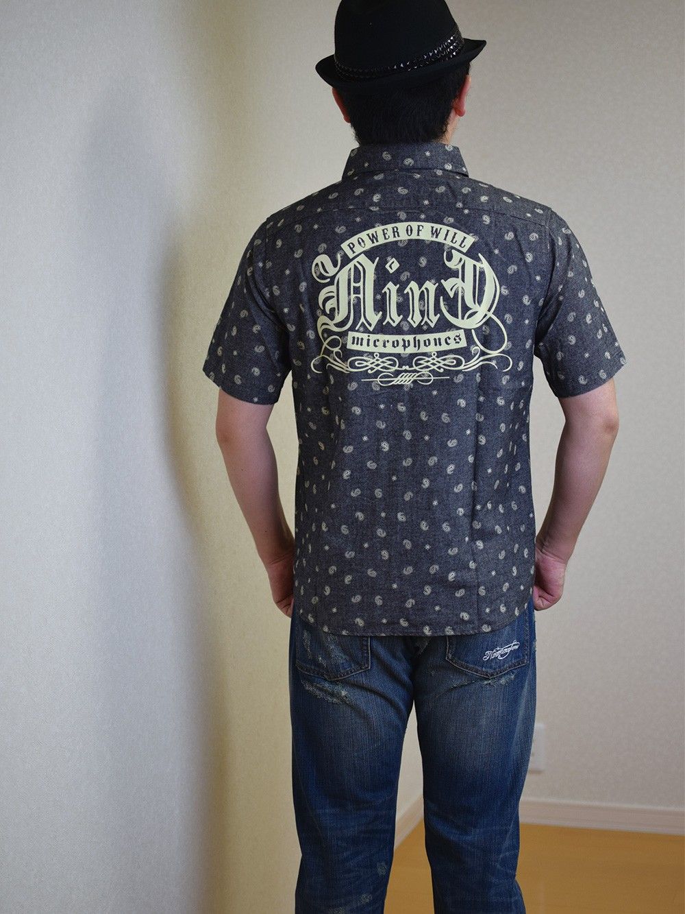 PAISLEY SHIRT  S/S  -Power of will-