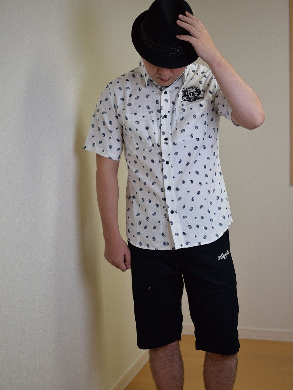 PAISLEY SHIRT  S/S  -Power of will-
