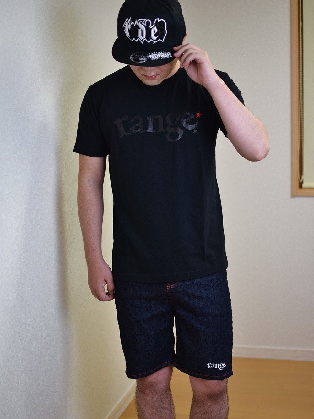 range logo s/s tee