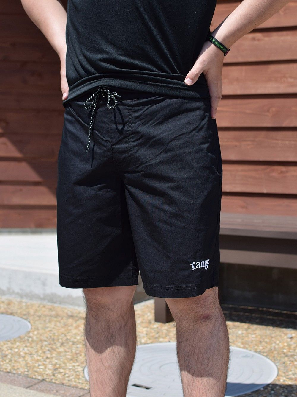 range nylon beach shorts