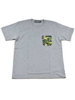 WEIRD CAMO POCKET-T