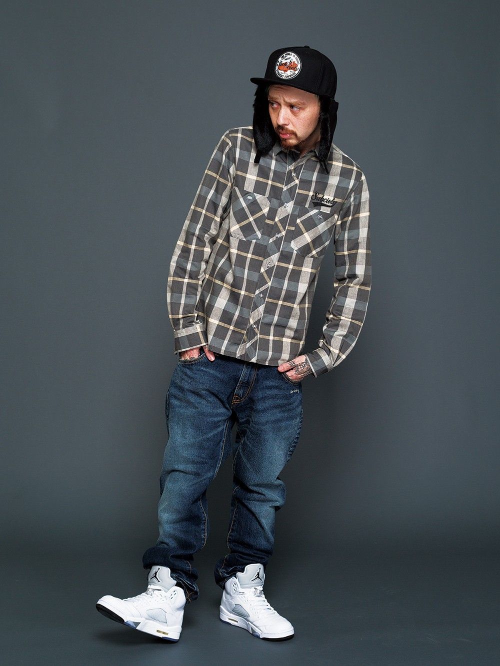 CHECK SHIRT L/S - GLORIOUS -