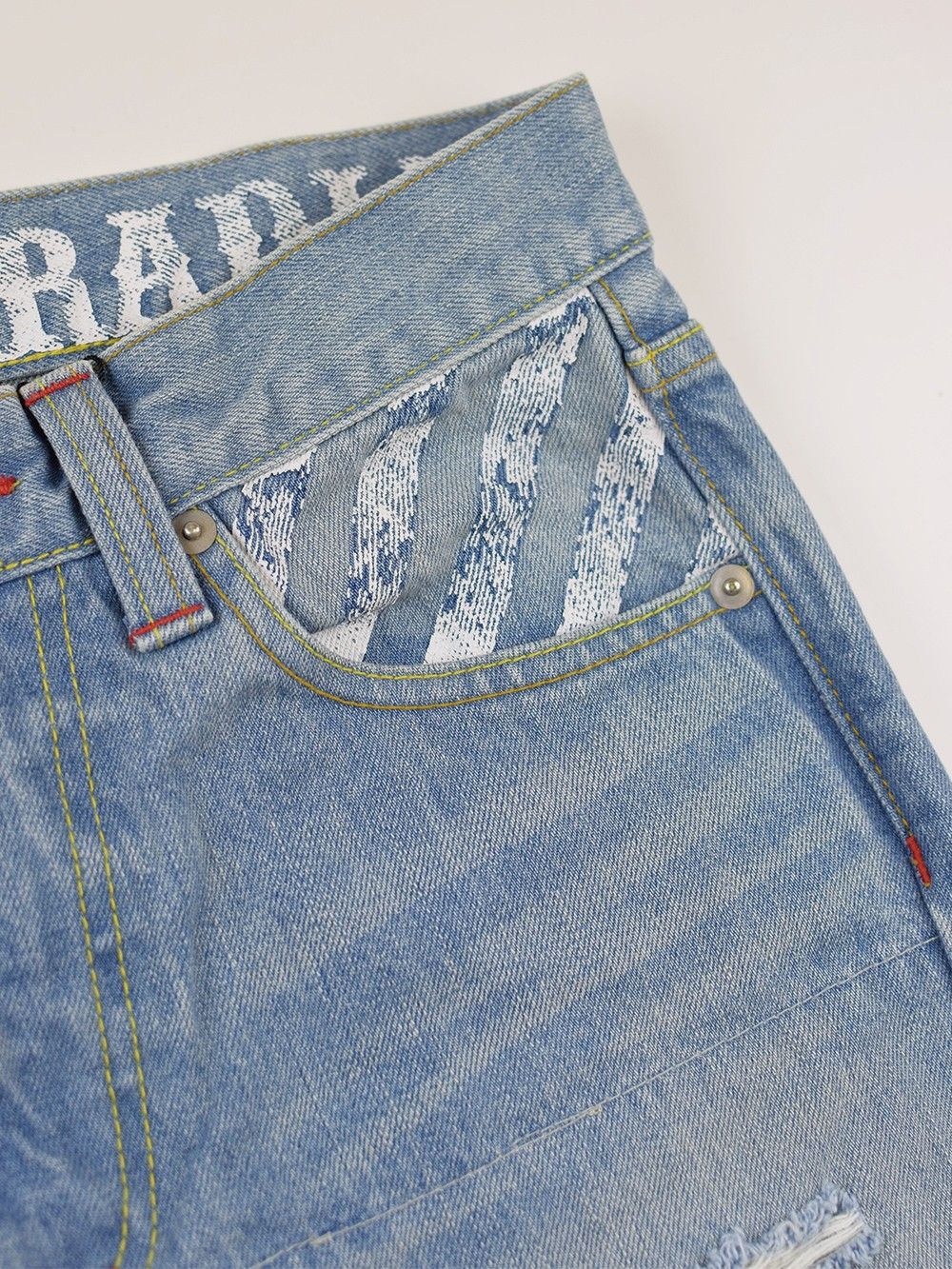 THUNDER GATE DENIM 1st most damage type