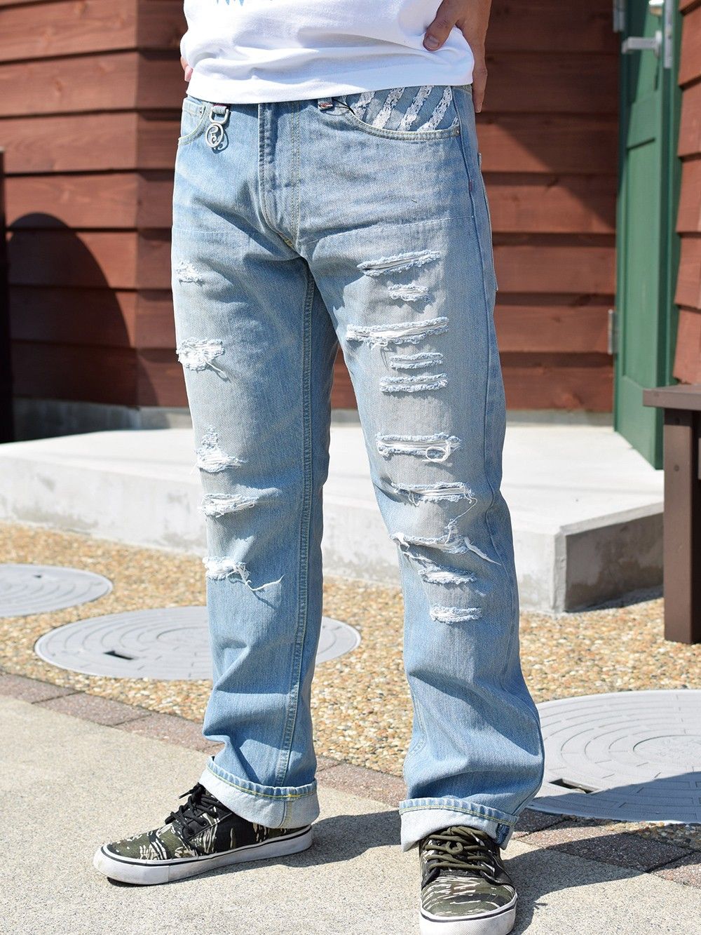 THUNDER GATE DENIM 1st most damage type
