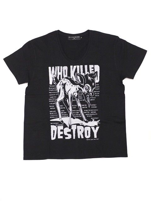 ZOMBI U-NECK S/S tee