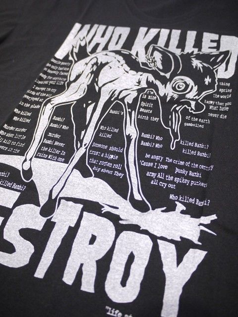 ZOMBI U-NECK S/S tee