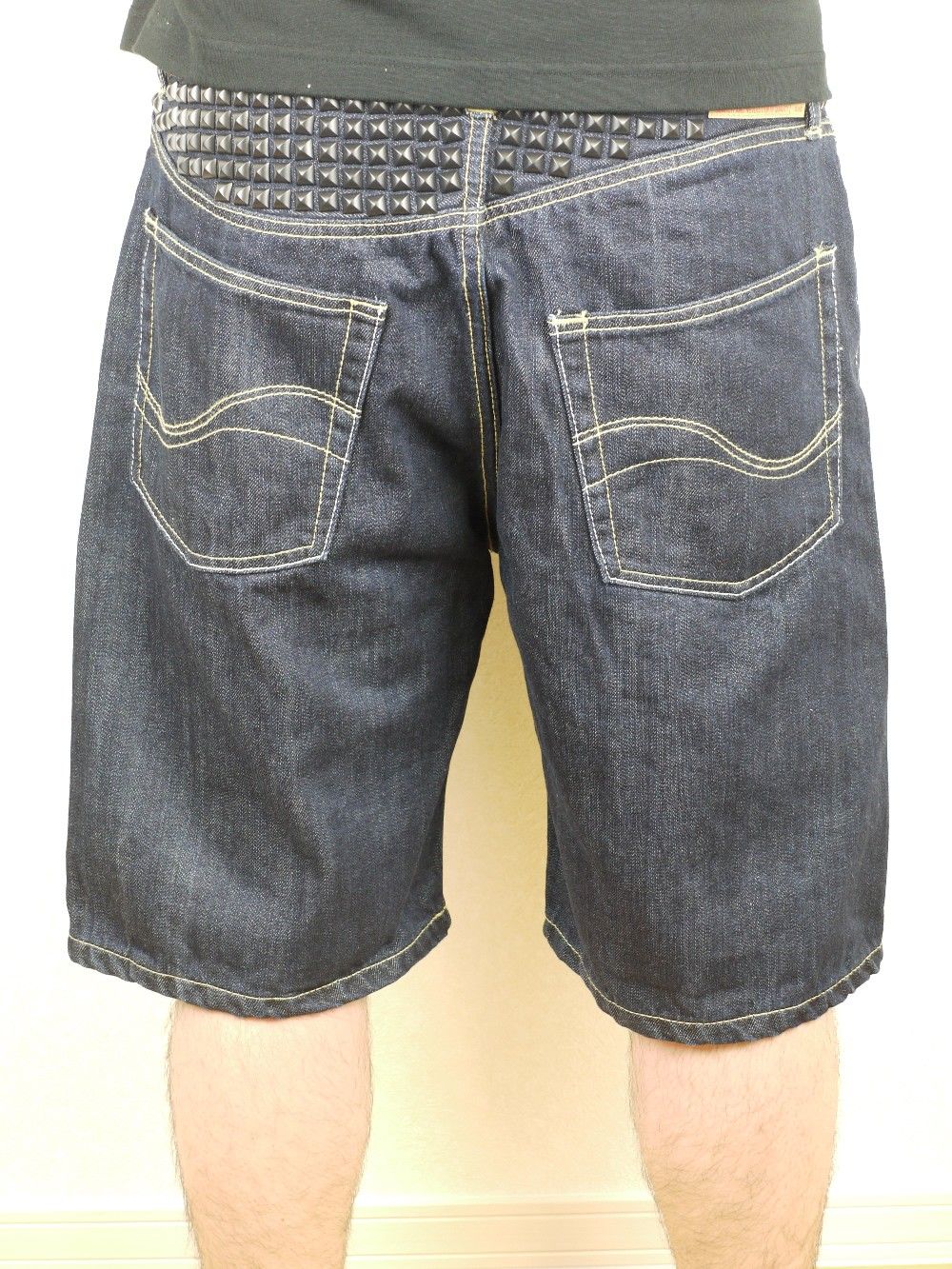 DENIM SHORTS -STUDS-