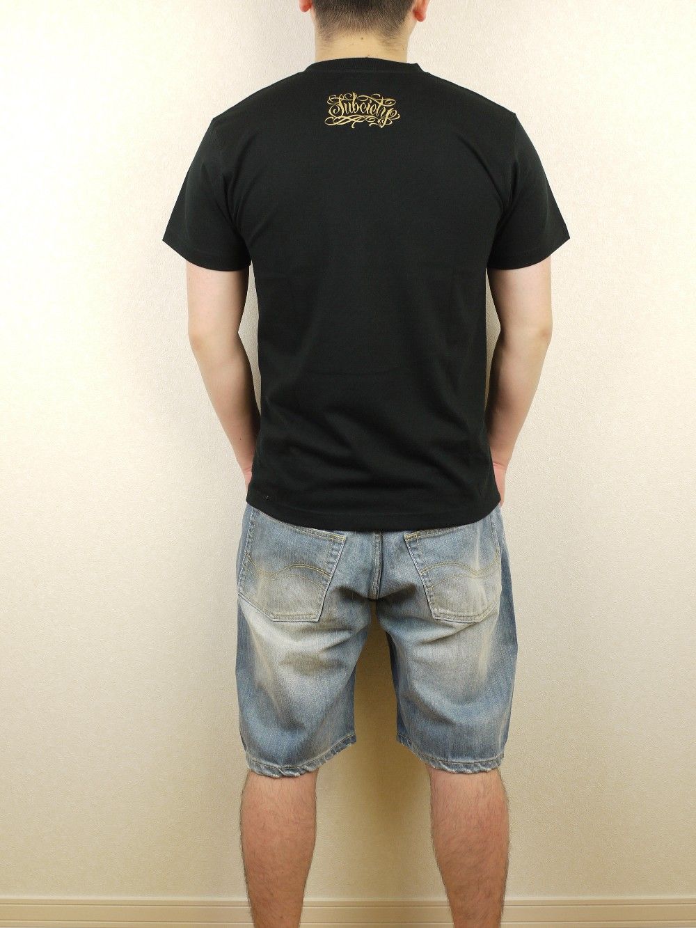 DENIM SHORTS -STUDS-