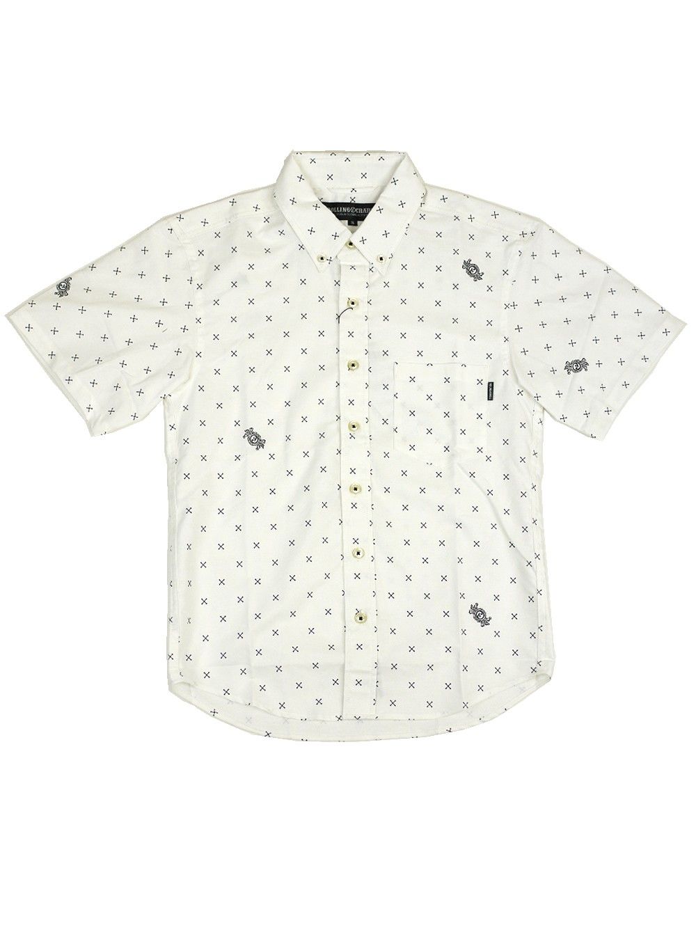 CROSS BONE OXFORD SHIRT