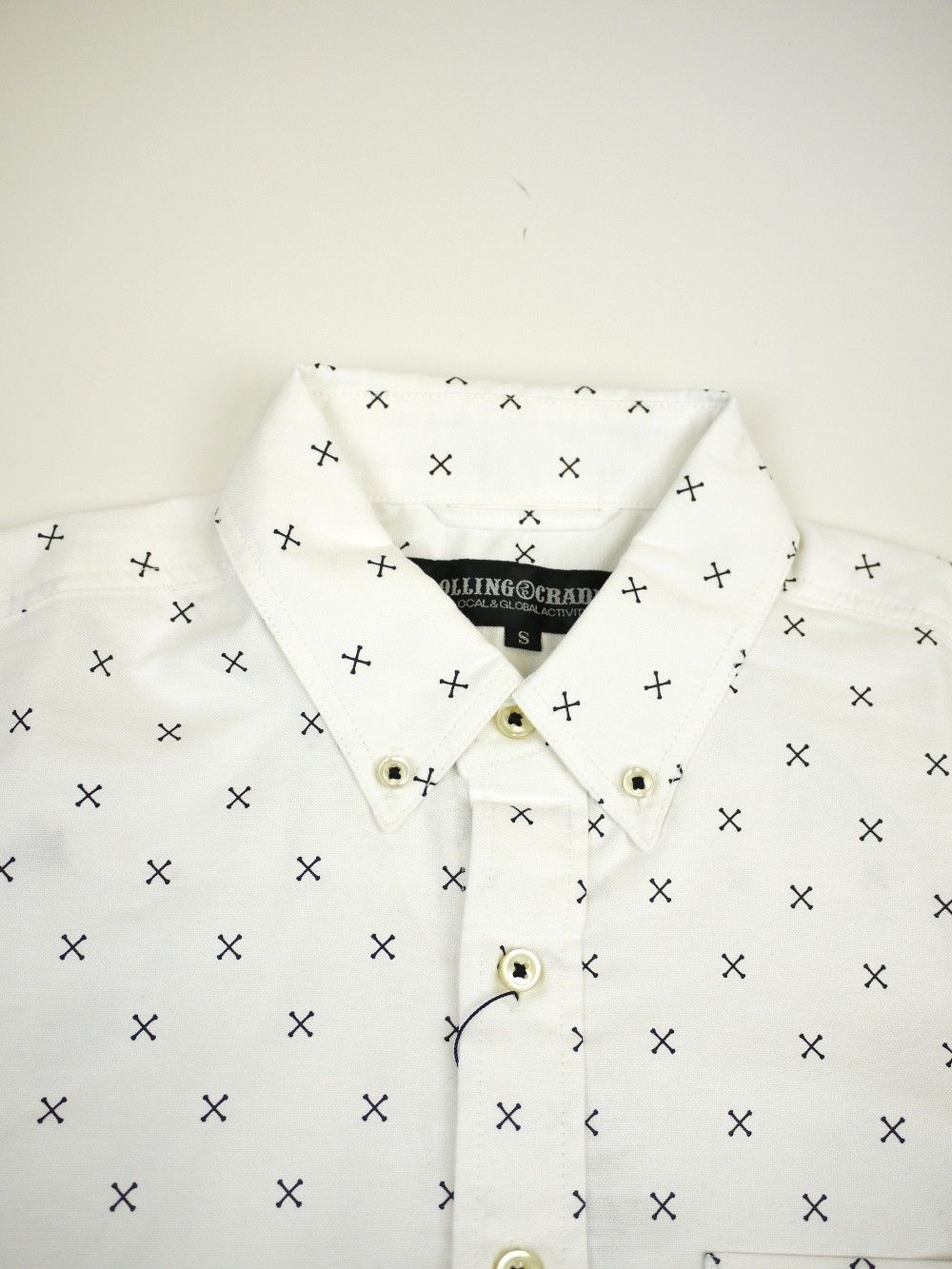 CROSS BONE OXFORD SHIRT