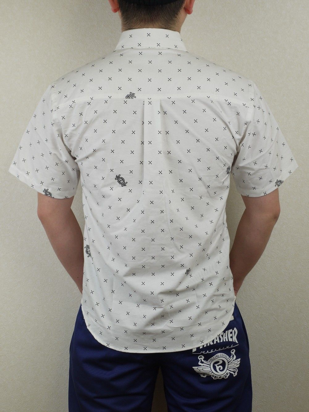 CROSS BONE OXFORD SHIRT