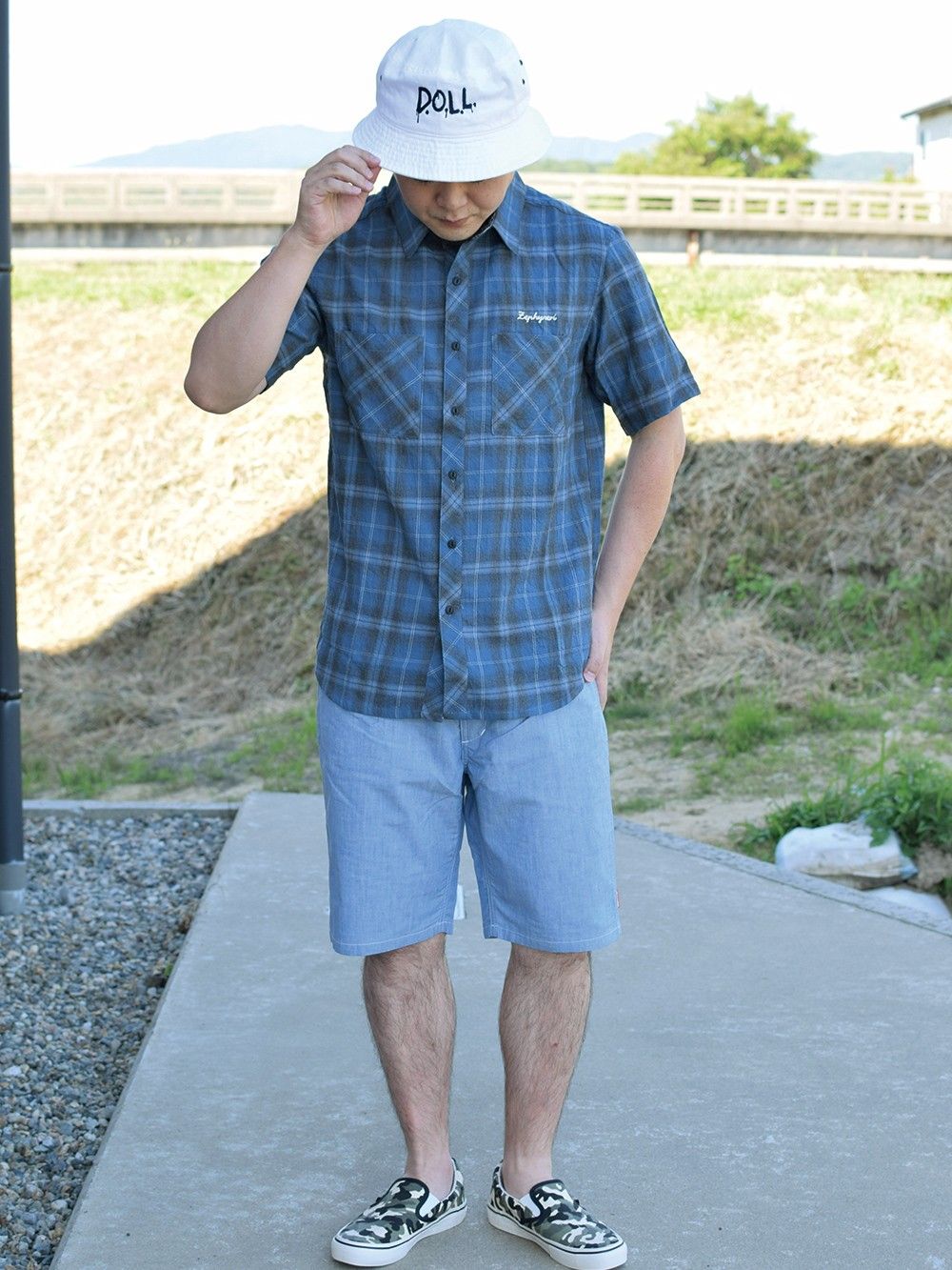 CHECK SHIRT S/S -Resolve-