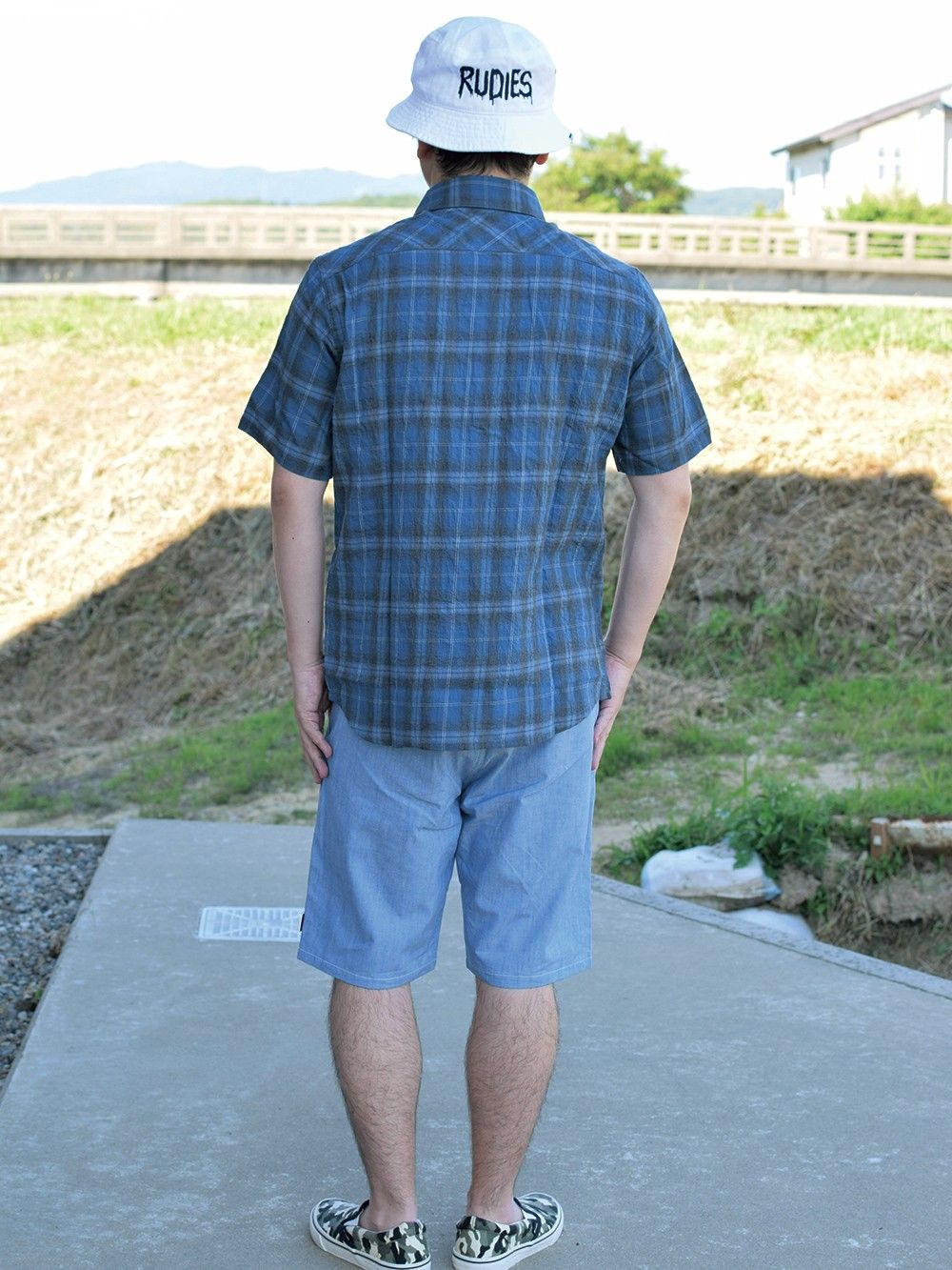 CHECK SHIRT S/S -Resolve-